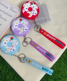 WEGO カラフルドーナツミニポーチ