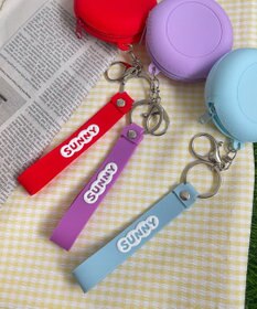 WEGO カラフルドーナツミニポーチ