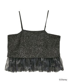 Green Parks ＦＡＮＴＡＳＩＡ／スパンコール総柄ビスチェ