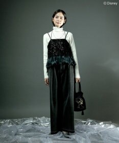 Green Parks ＦＡＮＴＡＳＩＡ／スパンコール総柄ビスチェ