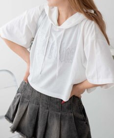 WEGO グラフィックフードショートT