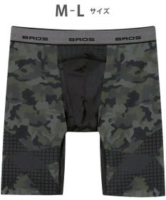 WACOAL MEN 【クロスウォーカー】 はいて歩いてカロリー消費アップをめざそう！ ムレ軽減設計 ロング丈 前開き GX6006 /ブロス バイ ワコールメン