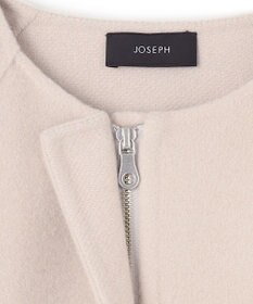 JOSEPH ウーループ　ノーカラーコート