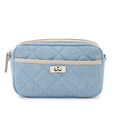 23区 【Oggi3月号掲載】デニム キルティング ショルダーバッグ