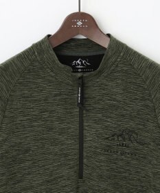 JOSEPH ABBOUD MOUNTAIN 【UNISEX】ランダムスラブリップハーフジップ