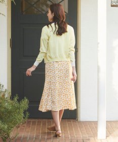 Feroux バイカラー カーディガン