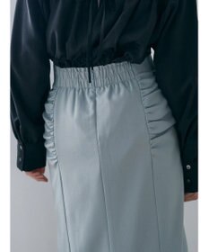 YECCA VECCA シャーリングロングナロースカート