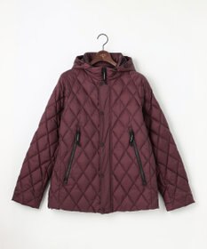 JOSEPH ABBOUD MOUNTAIN 【軽量/撥水】 フーデットキルティング ダウンブルゾン