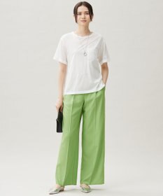 自由区 L クロッシェポケット Tシャツ