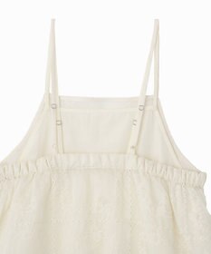 AMERICAN HOLIC シアー刺繍キャミワンピース（ペチコート付き）