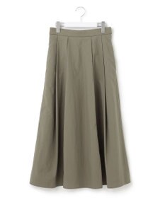 23区 【WEB限定】マットナイロンタフタ フレアスカート