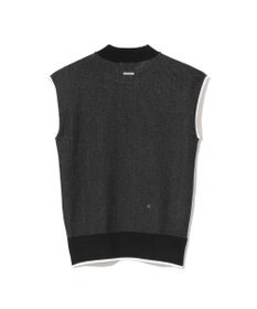 ZERO HALLIBURTON ノースリーブモックネックニット ZHG-W6S8b 85222