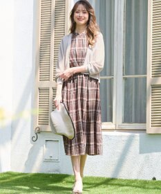 ANY SIS S 【洗える】ショートレングストッパー カーディガン