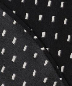 ICB L 【新色追加・WEB限定】BackSatinAmunzen キーネックブラウス