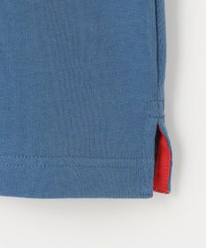 J.PRESS KIDS 【140-170cm】襟ストライプ ブロッキングポロシャツ