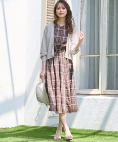 ANY SIS S 【洗える】ショートレングストッパー カーディガン