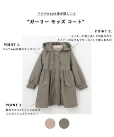 ANY KIDS ガーリー モッズ コート