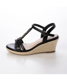 Riz raffinee <Riz raffinee>ウェッジヒールTストラップサンダル