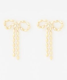 ANY 【WEB限定】リボンピアス（両耳用）