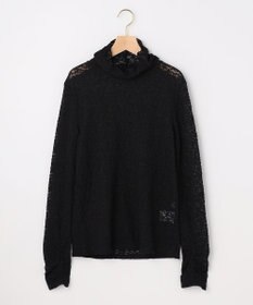 組曲 【WEB限定】フラワーチュールタートルネック カットソー