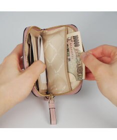 PELLE BORSA ラウンドファスナーミニ財布 Fine Goods フィーネグッズ 5453