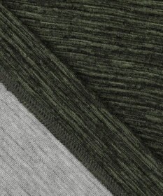 JOSEPH ABBOUD MOUNTAIN 【UNISEX】ランダムスラブリップハーフジップ