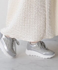 Bridget Birkin 【Bridget Birkin】インヒールキルティングスニーカー