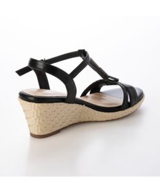 Riz raffinee <Riz raffinee>ウェッジヒールTストラップサンダル