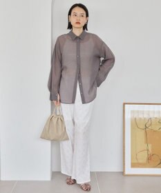 AMERICAN HOLIC ラスターシアーシャツ