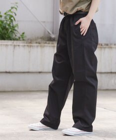 WEGO 【ウエストゴム/手洗い可】チノイージーパンツ