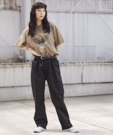 WEGO 【ウエストゴム/手洗い可】チノイージーパンツ