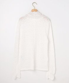 組曲 【WEB限定】フラワーチュールタートルネック カットソー