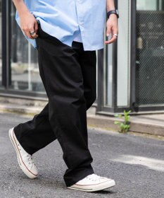 WEGO 【ウエストゴム/手洗い可】チノイージーパンツ