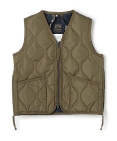 UNFILO 【120-150cm】TAION ミリタリーZIP Vネックダウンベスト(UNISEX)