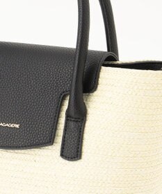 LA BAGAGERIE フラップ2WAYかごトートバッグ