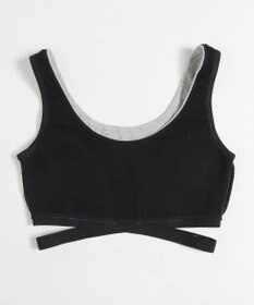 WEGO 【ハーフトップ＆ショーツセット】Liliane　Ciel　クロスロゴ