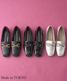 Dominic3 ダブルリング レザーローファー