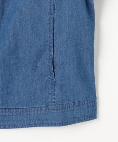 組曲 KIDS 【150-160㎝】 フラワーボタンデニムジャケット