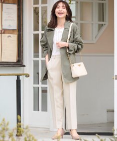 ANY SIS 【洗える】褒めらレディ テーパード パンツ