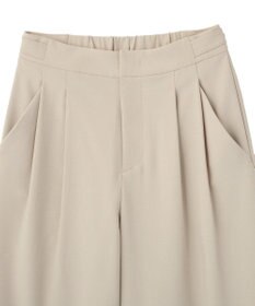 Green Parks イージーケアキュロットパンツ