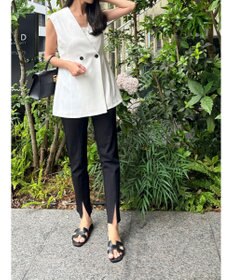 Green Parks AnriettMusee ネック切替デザインベスト