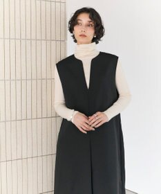 #Newans 【洗濯機可】キーネックジャンパースカート