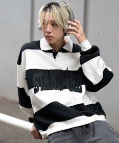 WEGO 【ユニセックス着用ITEM】カレッジロゴラガースウェット