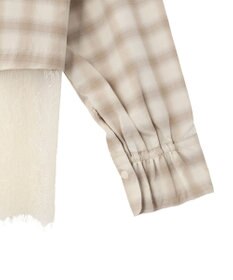 earth music&ecology 【予約】適ON レースヘムシャツ