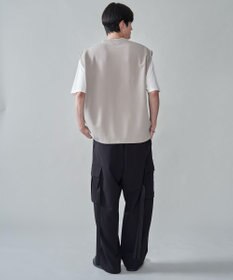 WEGO 【２点セット/ベスト×Tシャツ】アンサンブルベスト（SS）