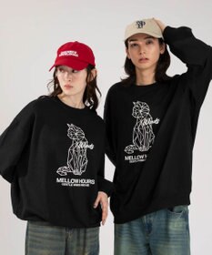 WEGO 【2025年秋冬新作/SMLXLサイズ展開/ユニセックス着用ITEM】アソートグラフィックプルオーバー