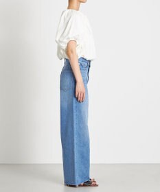 NAVE 【Nave 　洗える・接触冷感】クロップドジャージーブラウス