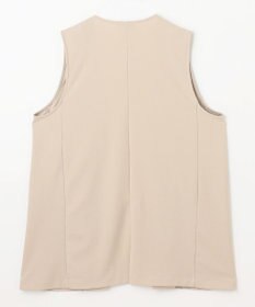 ANY 【洗濯機可】カットジョーゼットジレ