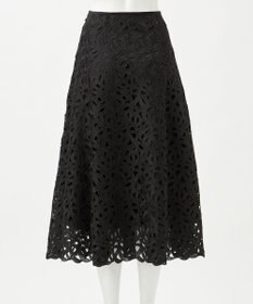 23区 L 【エステータ】ジオメトリックレース スカート