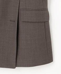 ANY SIS L ウーステッドエステル テーラード ジャケット